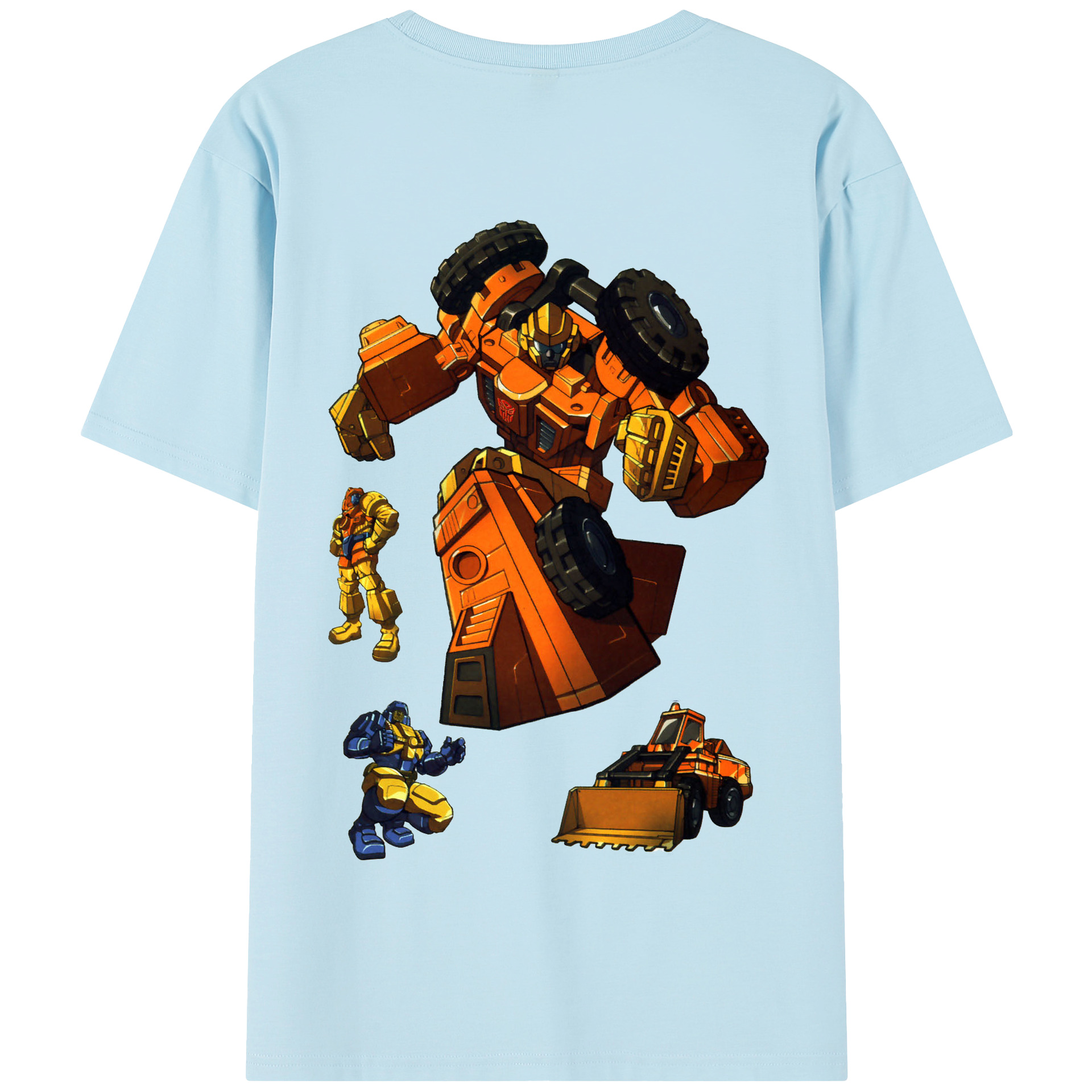 （画像用）  綿100％半袖Tシャツ（背面プリント）